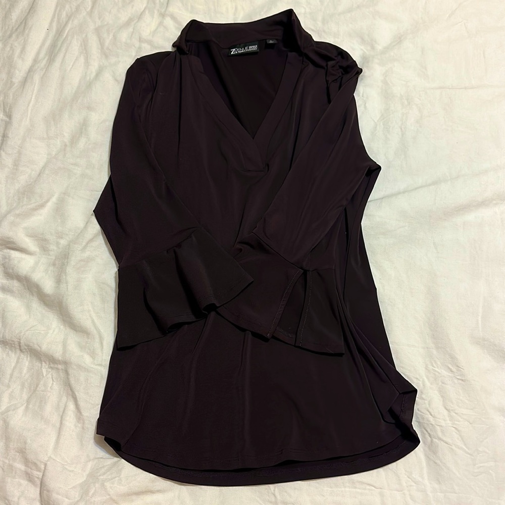 Dark purple top